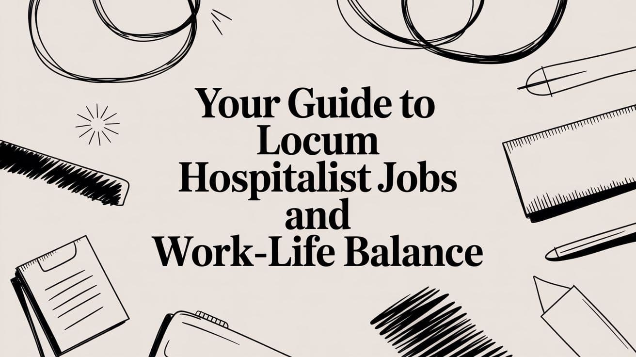 Your Guide to Locum Hospitalist Jobs and Work-Life Balance