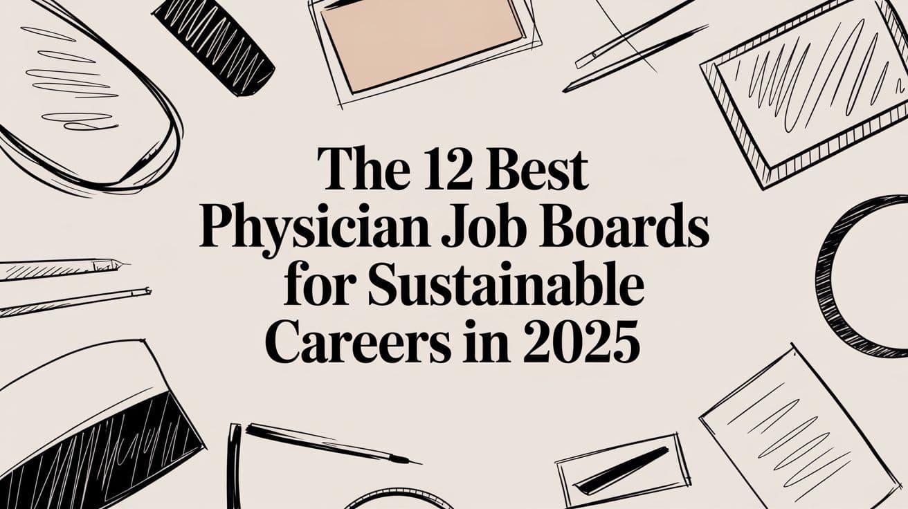 The 12 Best Physician Job Boards for Sustainable Careers in 2025