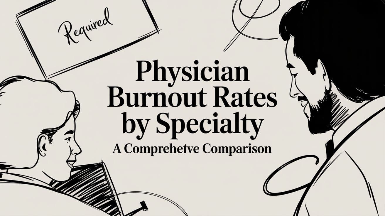 Physician Burnout Rates by Specialty A Comprehensive Comparison