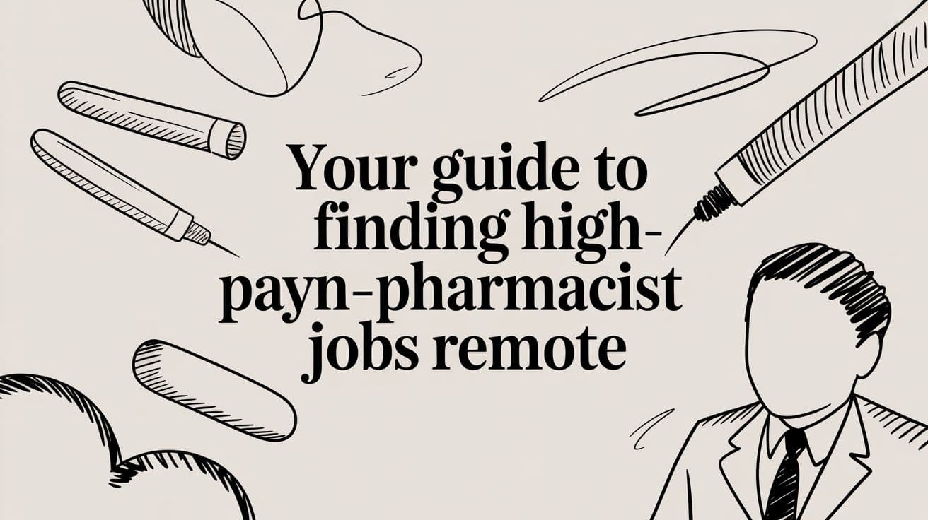 Your Guide to Finding High-Paying Pharmacist Jobs Remote