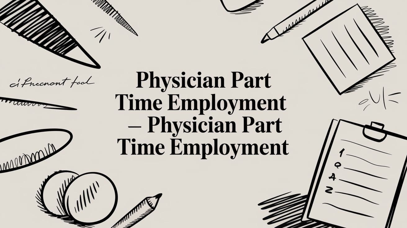 Physician Part Time Employment - physician part time employment