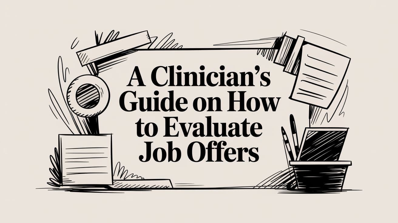 A Clinician's Guide on How to Evaluate Job Offers