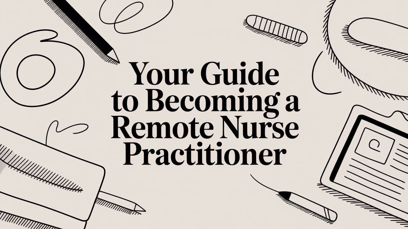 Your Guide to Becoming a Remote Nurse Practitioner