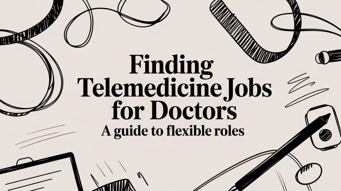 Finding Telemedicine Jobs for Doctors a Guide to Flexible Roles