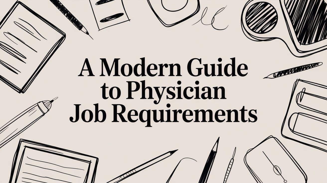 A Modern Guide to Physician Job Requirements