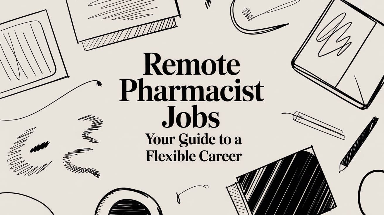 Remote Pharmacist Jobs Your Guide to a Flexible Career