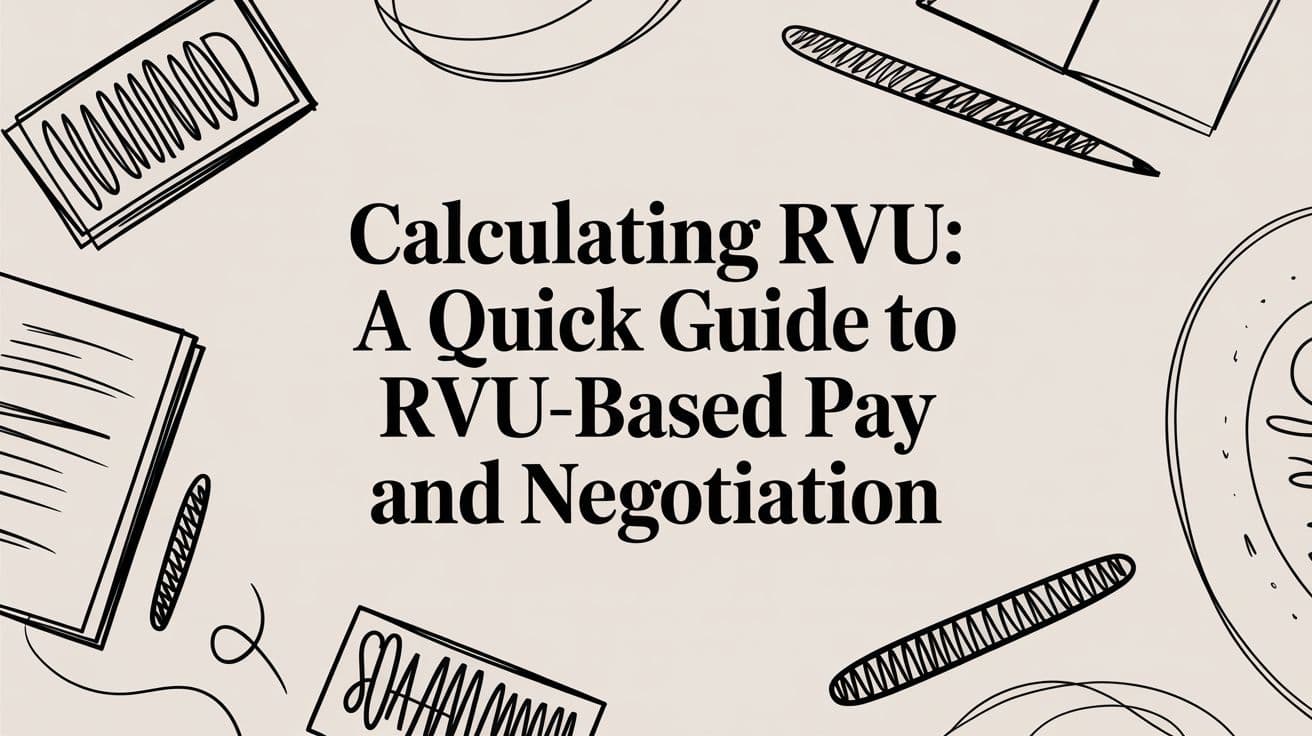 Calculating rvu: A Quick Guide to RVU-Based Pay and Negotiation