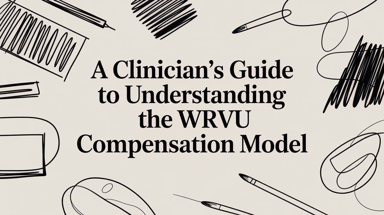 A Clinician's Guide to Understanding the wRVU Compensation Model