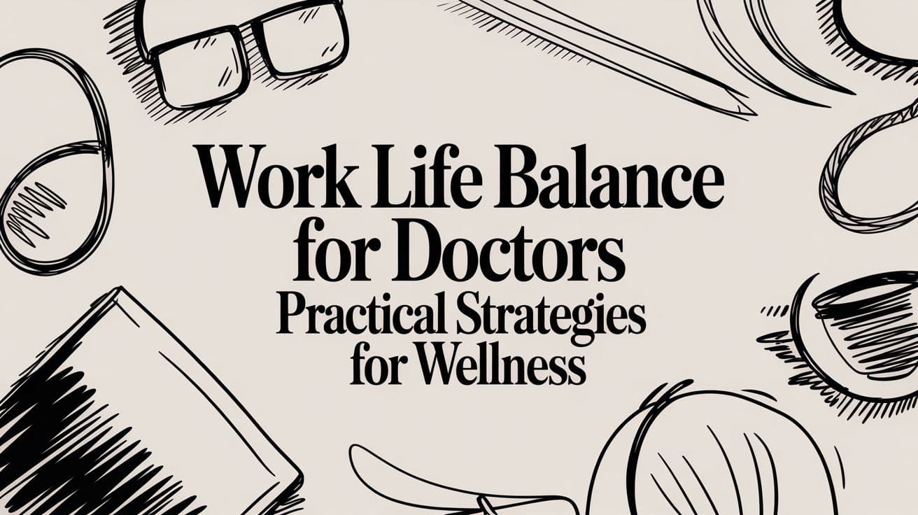 Work Life Balance for Doctors Practical Strategies for Wellness