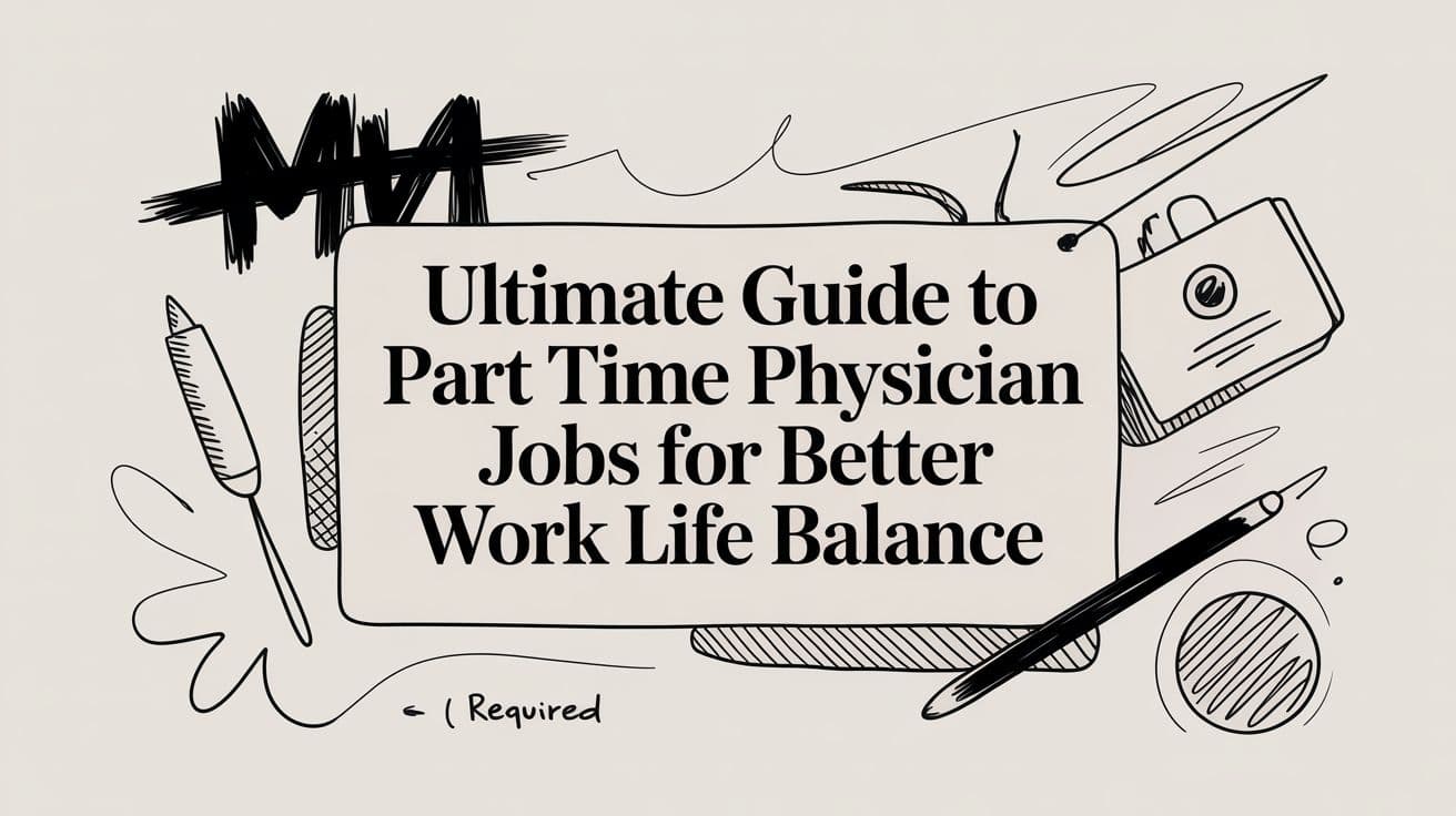 Ultimate Guide to Part Time Physician Jobs for Better Work Life Balance