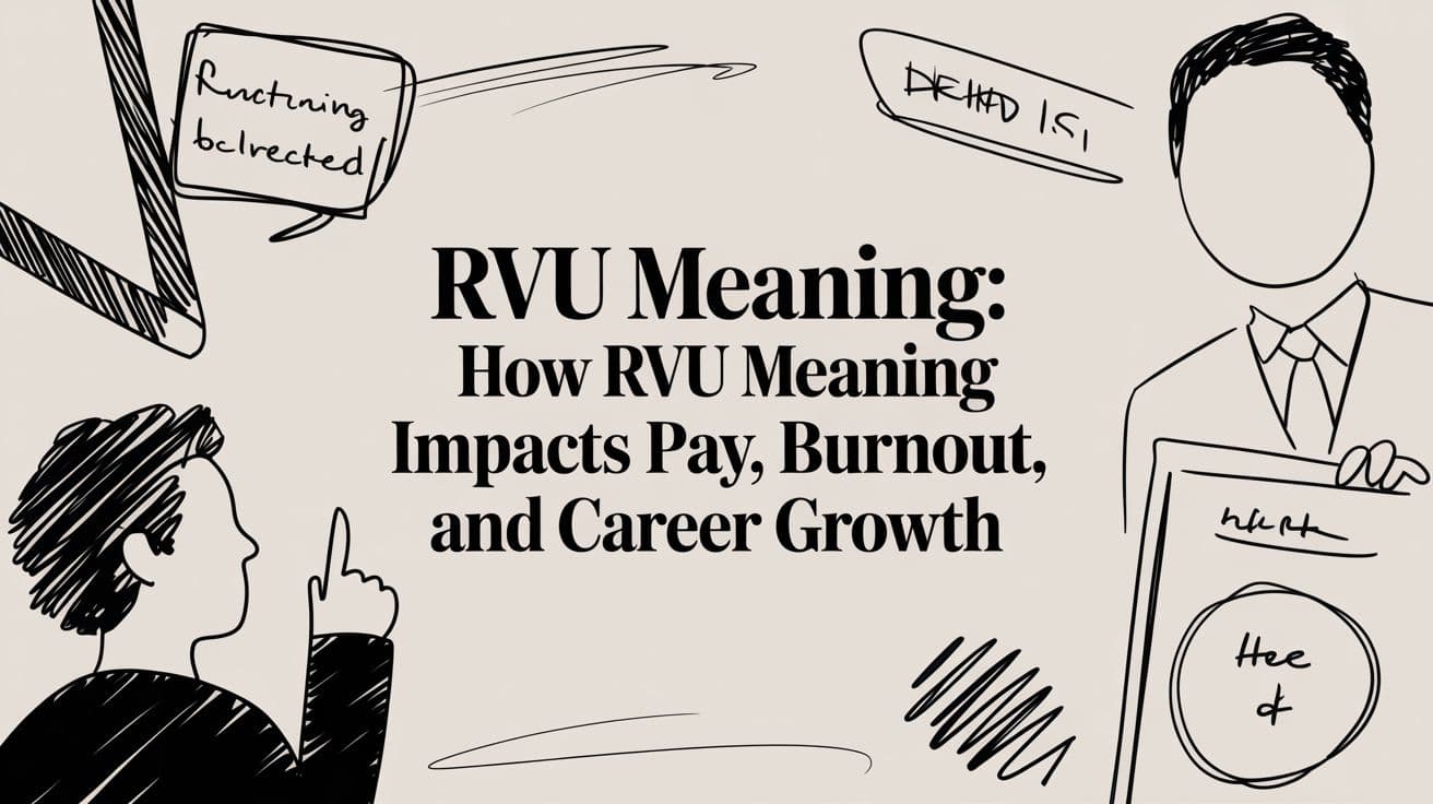 RVU Meaning: How rvu meaning Impacts Pay, Burnout, and Career Growth