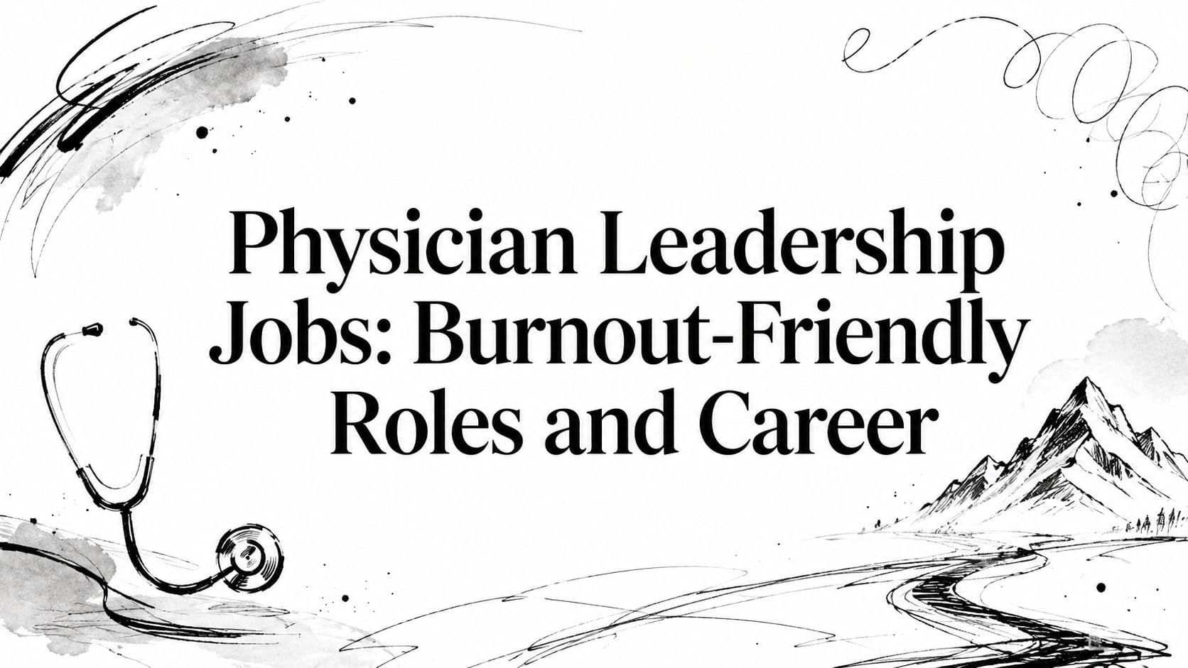 Physician Leadership Jobs: Burnout-Friendly Roles and Career