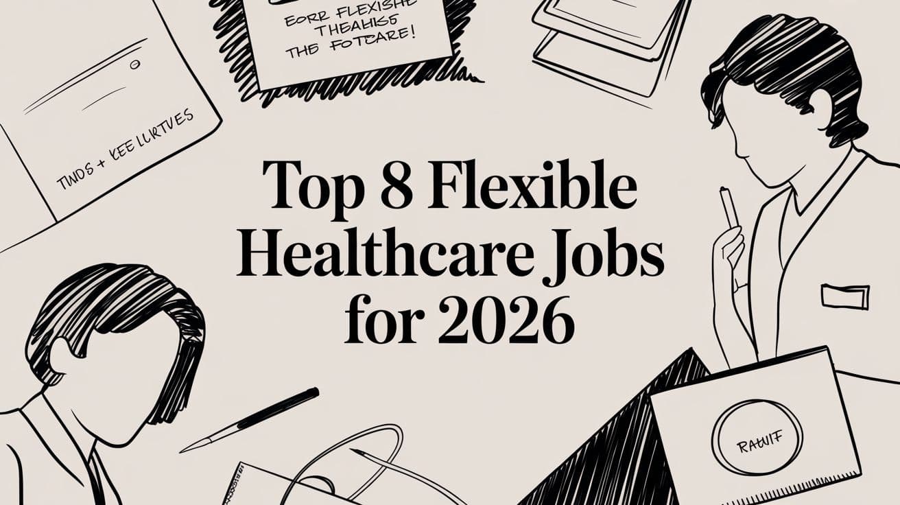Top 8 Flexible Healthcare Jobs for 2026
