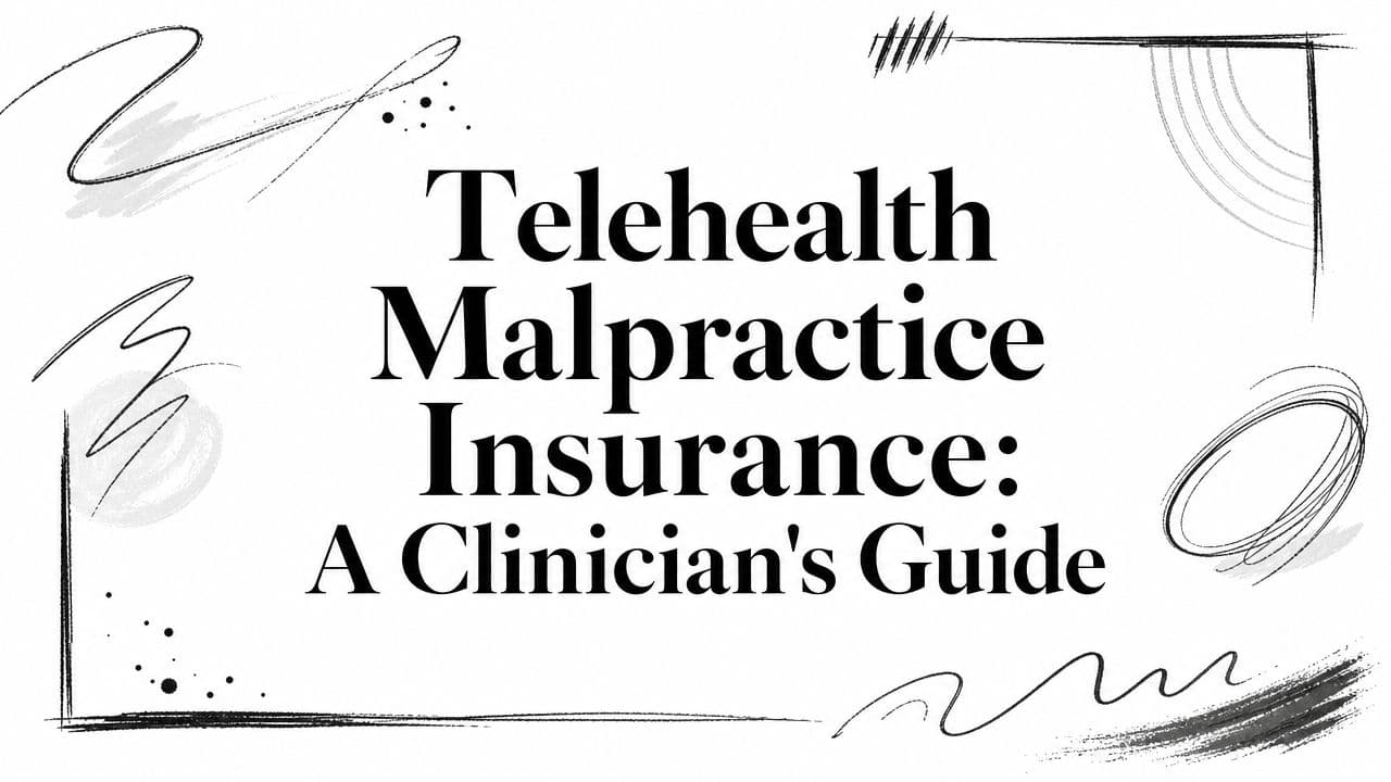 Telehealth Malpractice Insurance: A Clinician's Guide