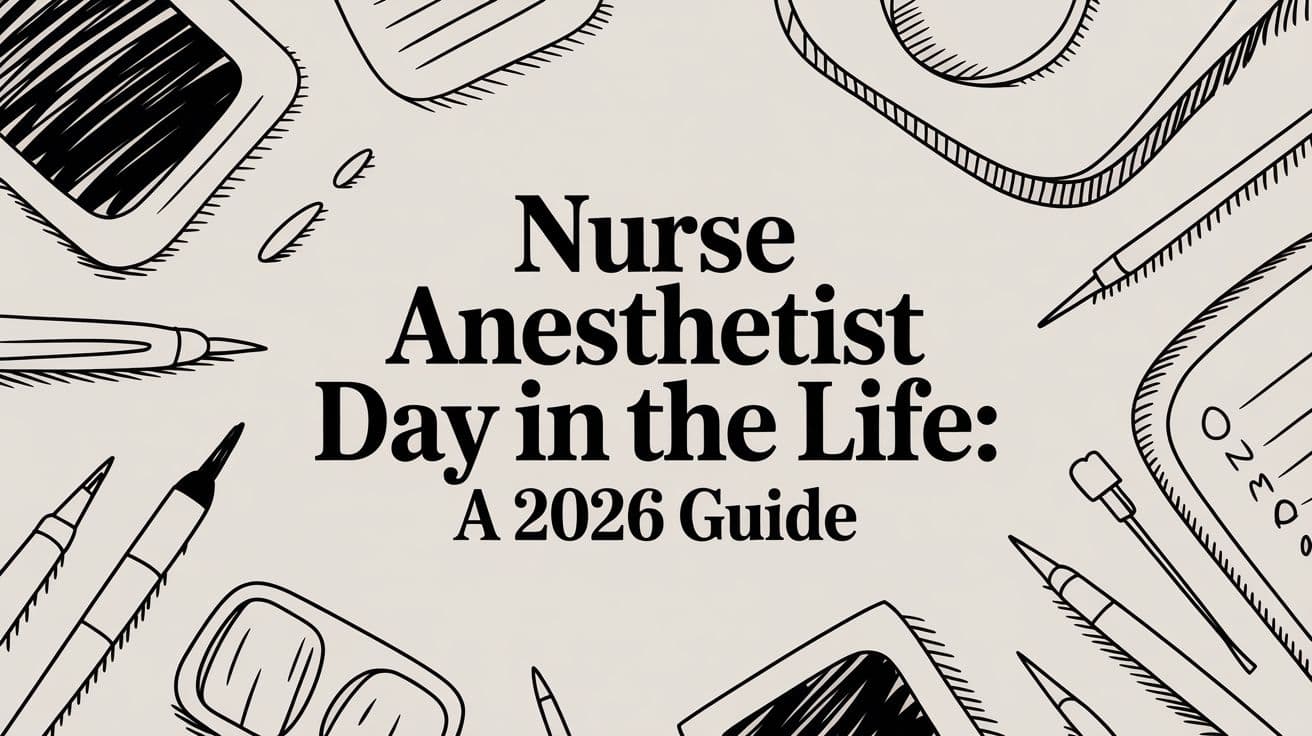 Nurse Anesthetist Day in the Life: A 2026 Guide