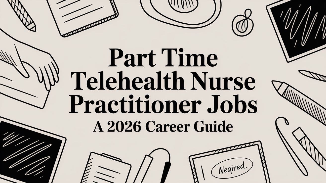 Part Time Telehealth Nurse Practitioner Jobs A 2026 Career Guide