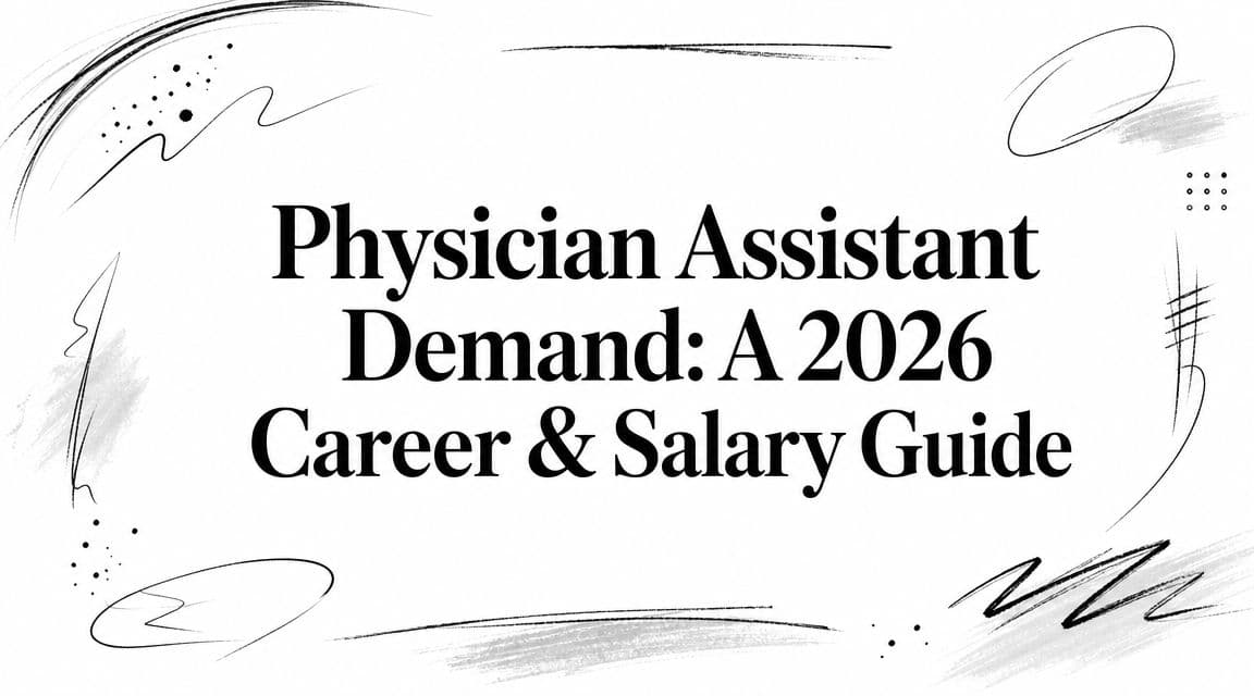 Physician Assistant Demand: A 2026 Career & Salary Guide