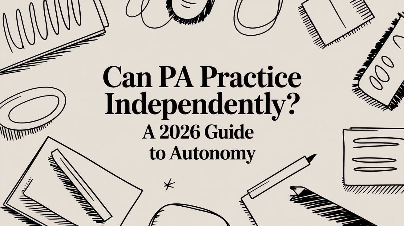 Can PA Practice Independently? A 2026 Guide to Autonomy