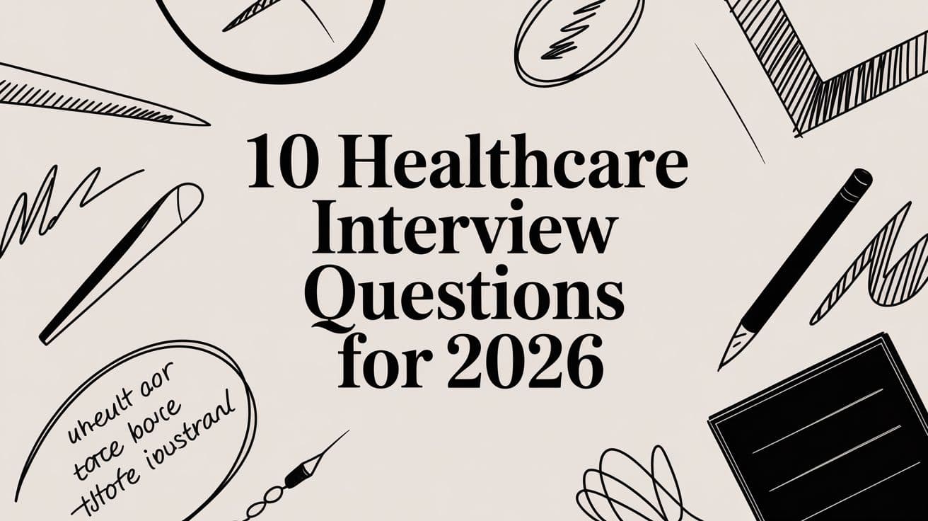 10 Healthcare Interview Questions for 2026