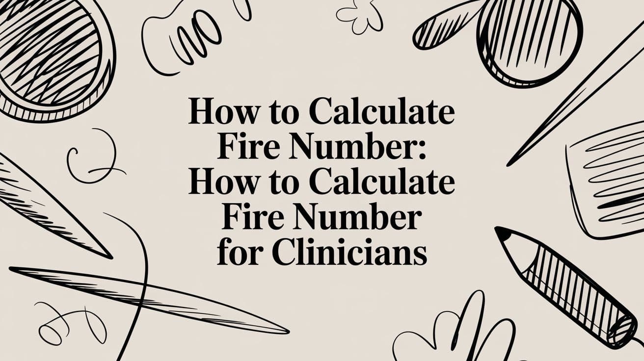 How to Calculate Fire Number: how to calculate fire number for clinicians