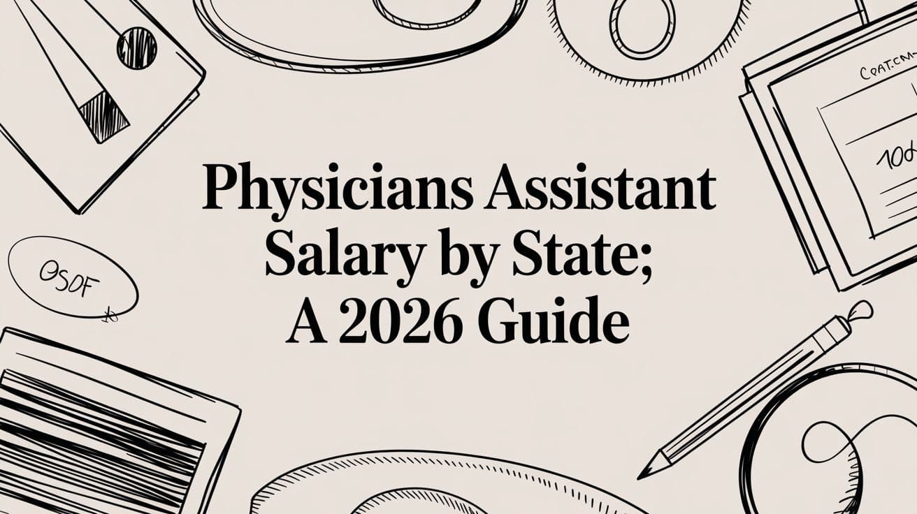Physicians Assistant Salary by State: A 2026 Guide