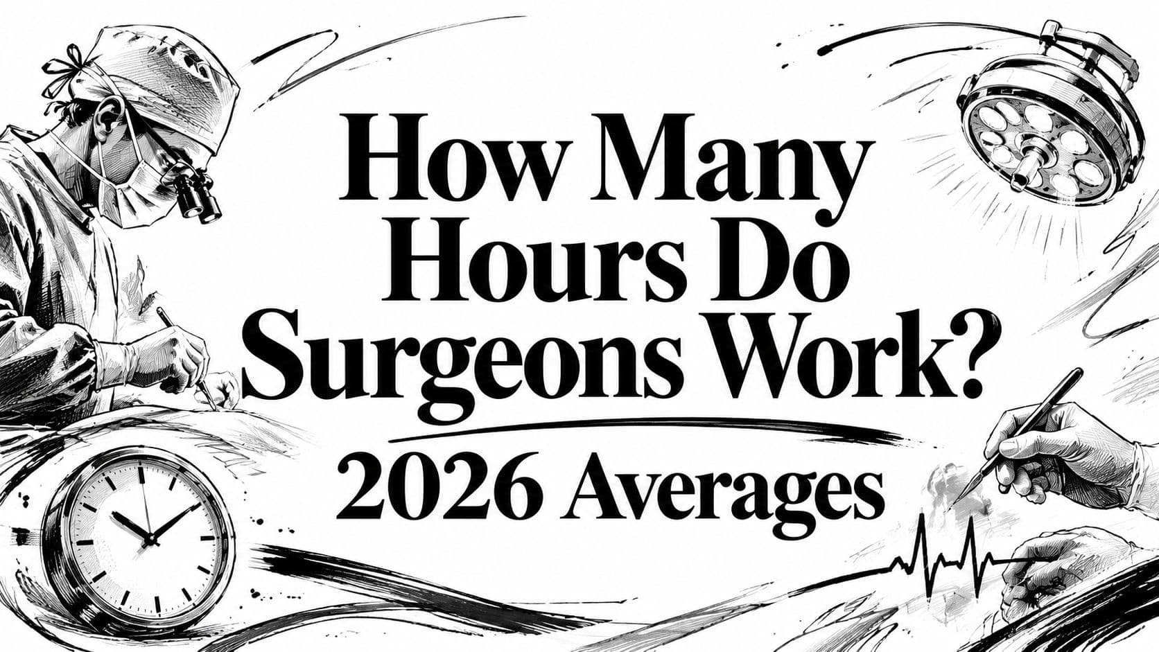 How Many Hours Do Surgeons Work? 2026 Averages