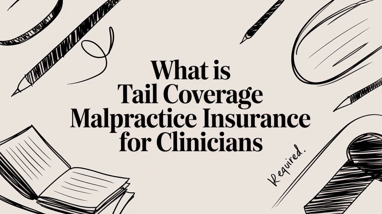 What Is Tail Coverage Malpractice Insurance for Clinicians