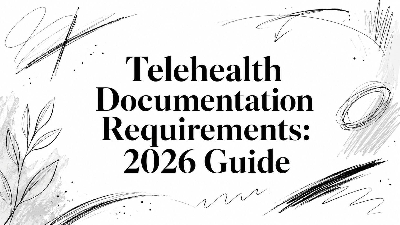 Telehealth Documentation Requirements: 2026 Guide