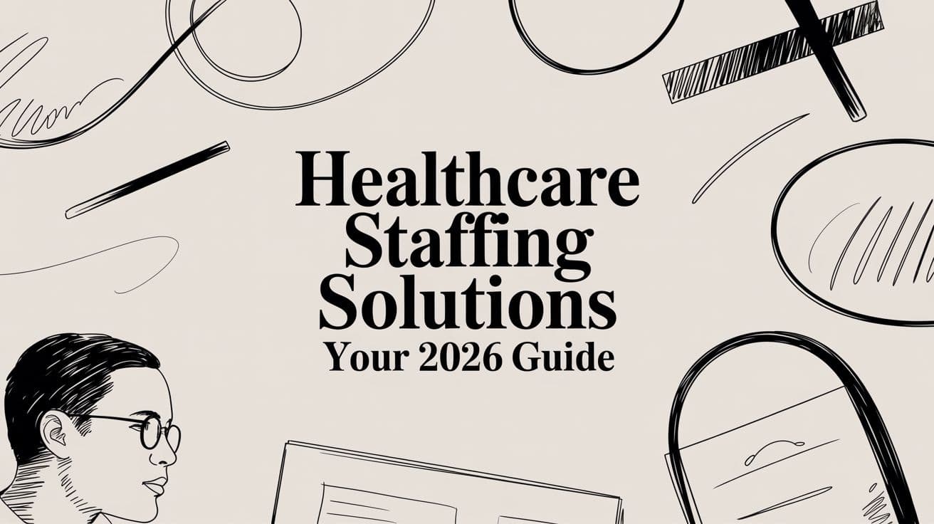 Healthcare Staffing Solutions Your 2026 Guide
