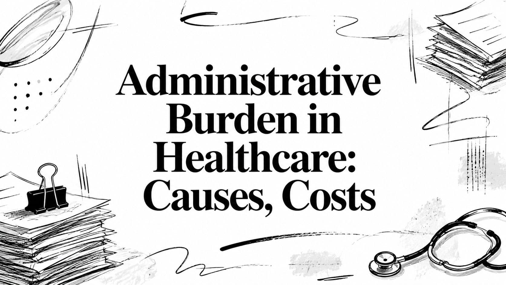 Administrative Burden in Healthcare: Causes, Costs