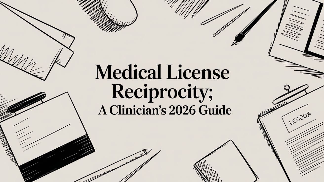 Medical License Reciprocity: A Clinician's 2026 Guide