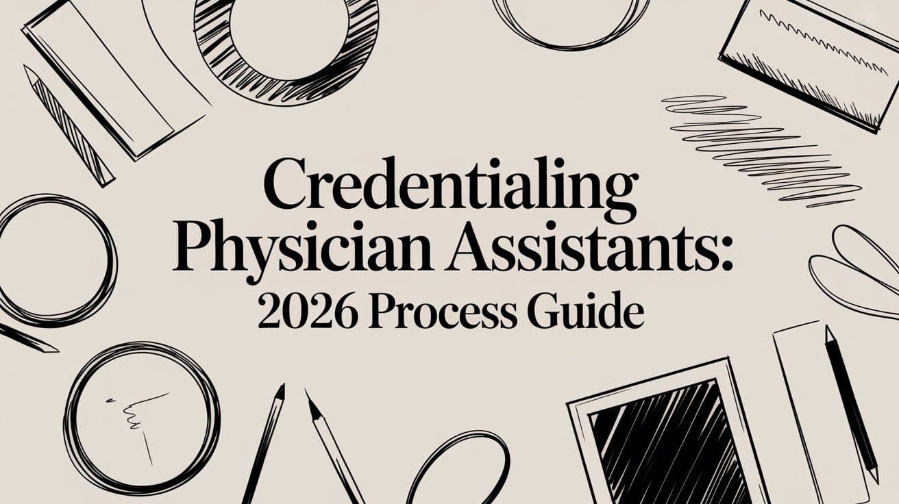 Credentialing Physician Assistants: 2026 Process Guide