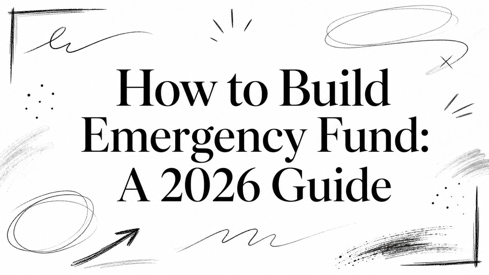 How to Build Emergency Fund: A 2026 Guide