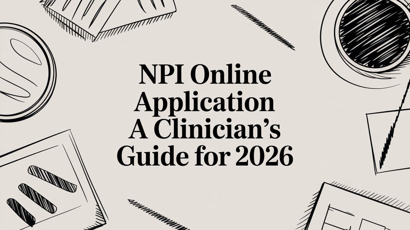NPI Online Application A Clinician's Guide for 2026