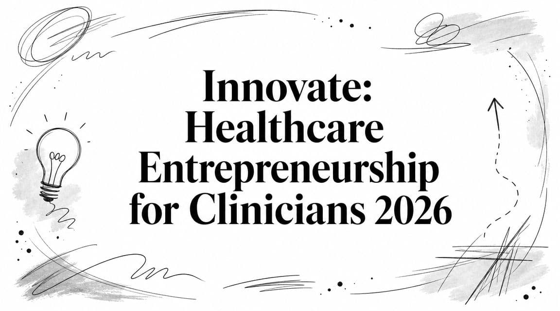Innovate: Healthcare Entrepreneurship for Clinicians 2026
