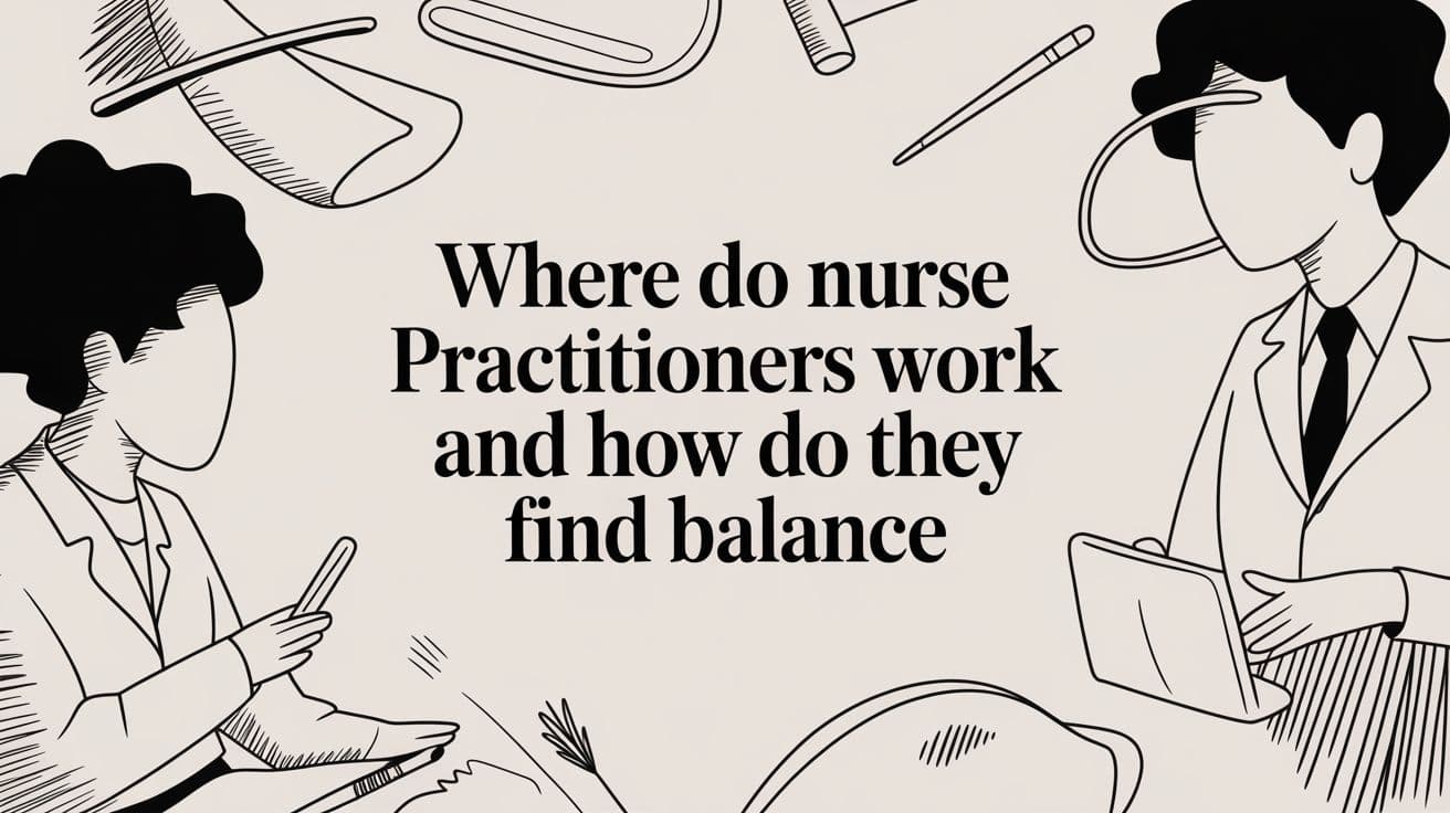 Where Do Nurse Practitioners Work and How Do They Find Balance