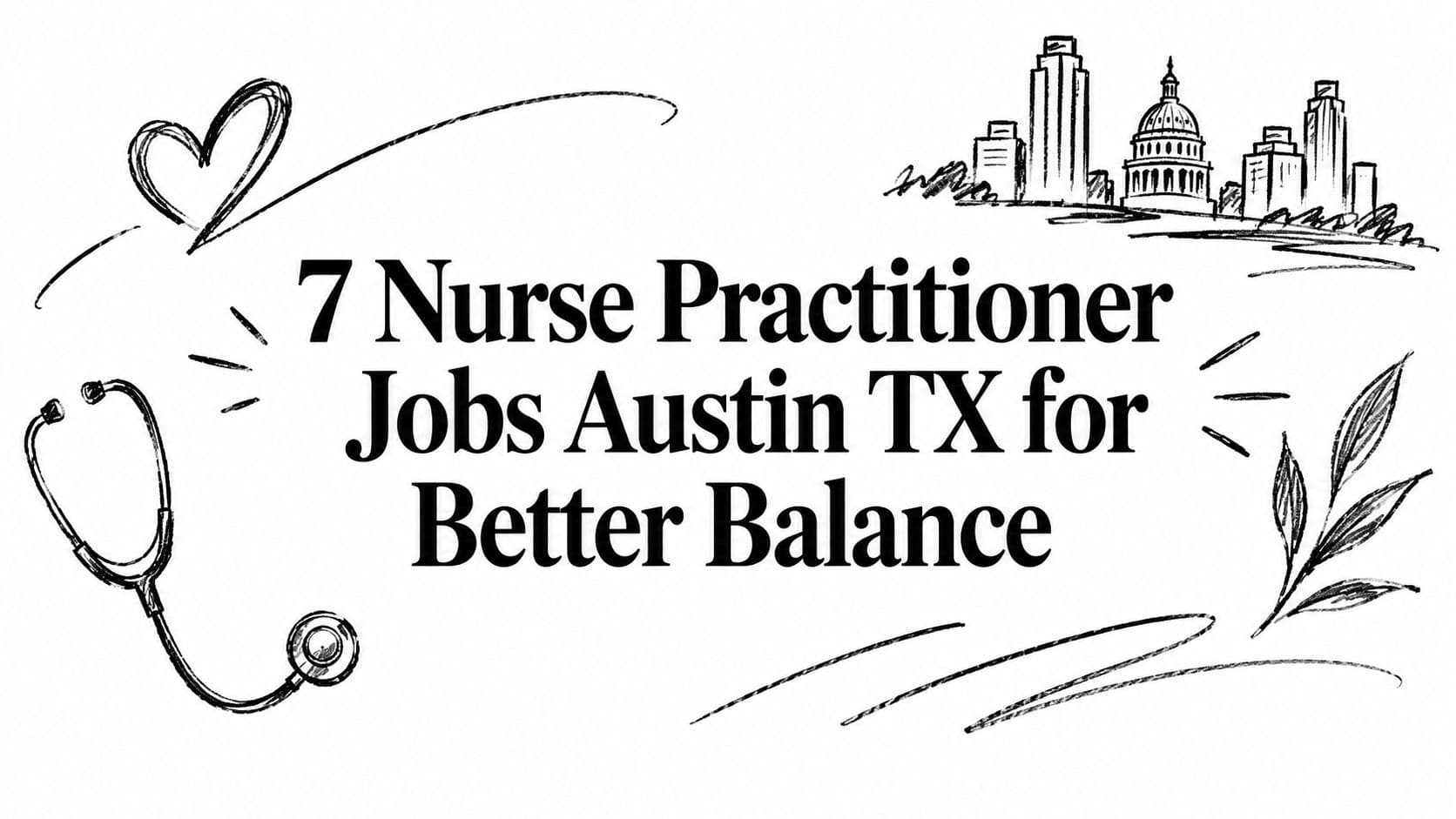 7 Nurse Practitioner Jobs Austin TX for Better Balance