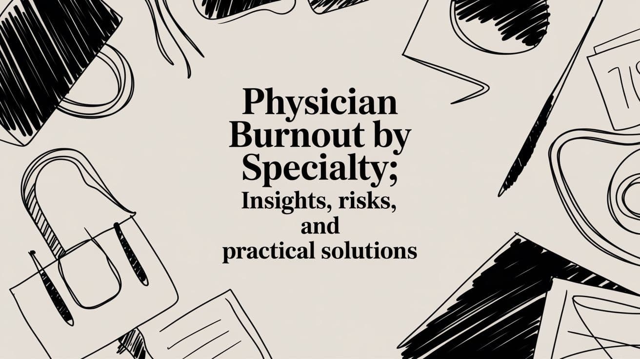 Physician Burnout by Specialty: Insights, Risks, and Practical Solutions