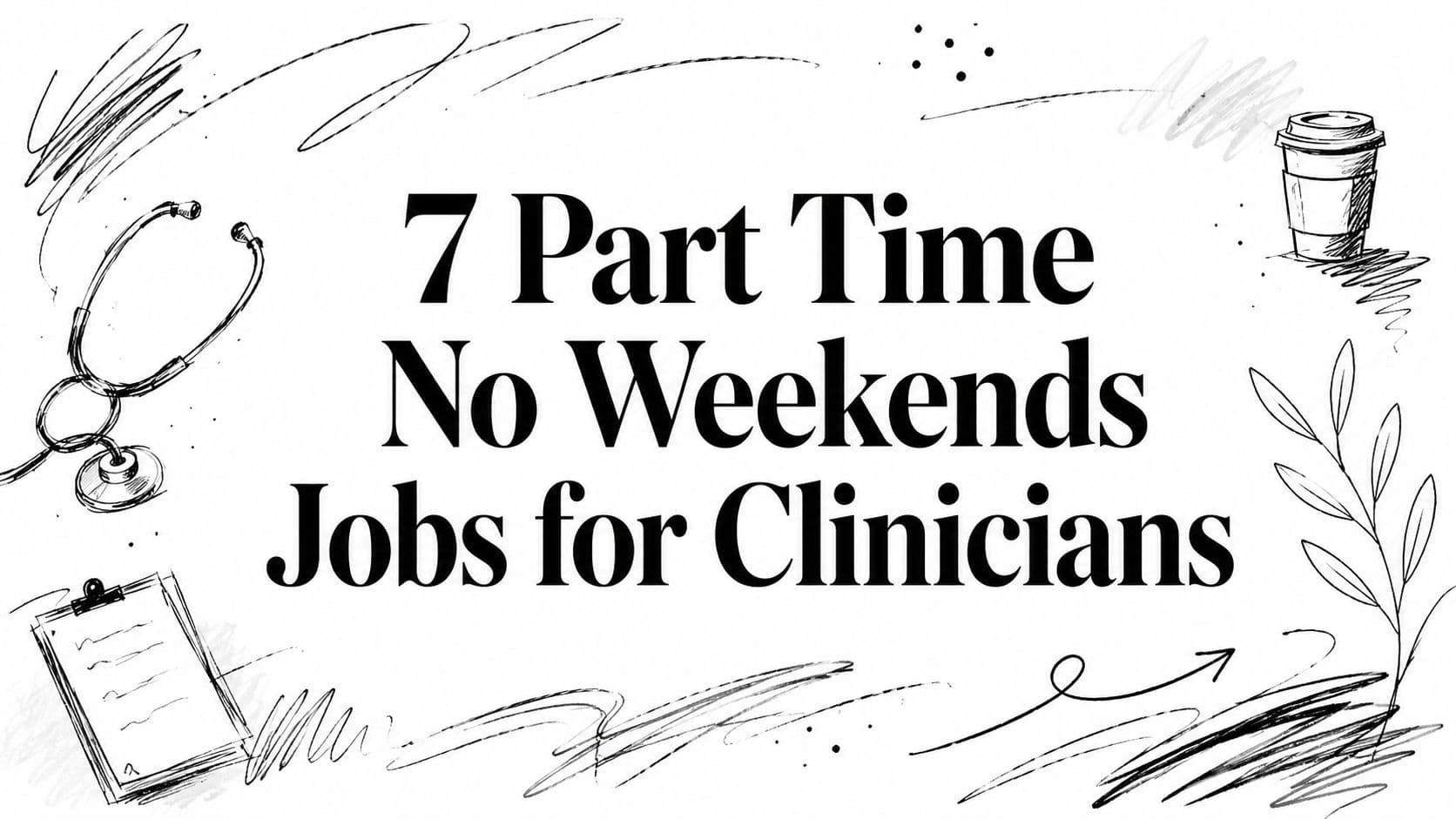 7 Part Time No Weekends Jobs for Clinicians