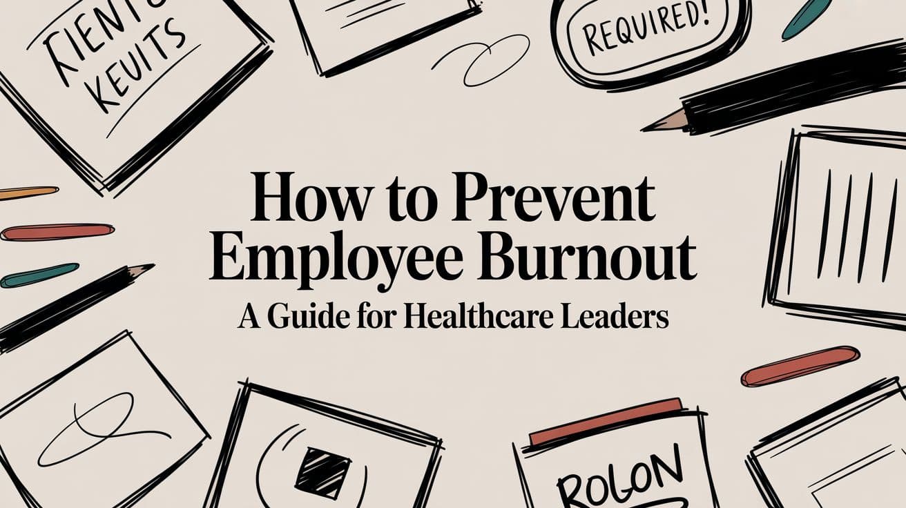 How to Prevent Employee Burnout a Guide for Healthcare Leaders